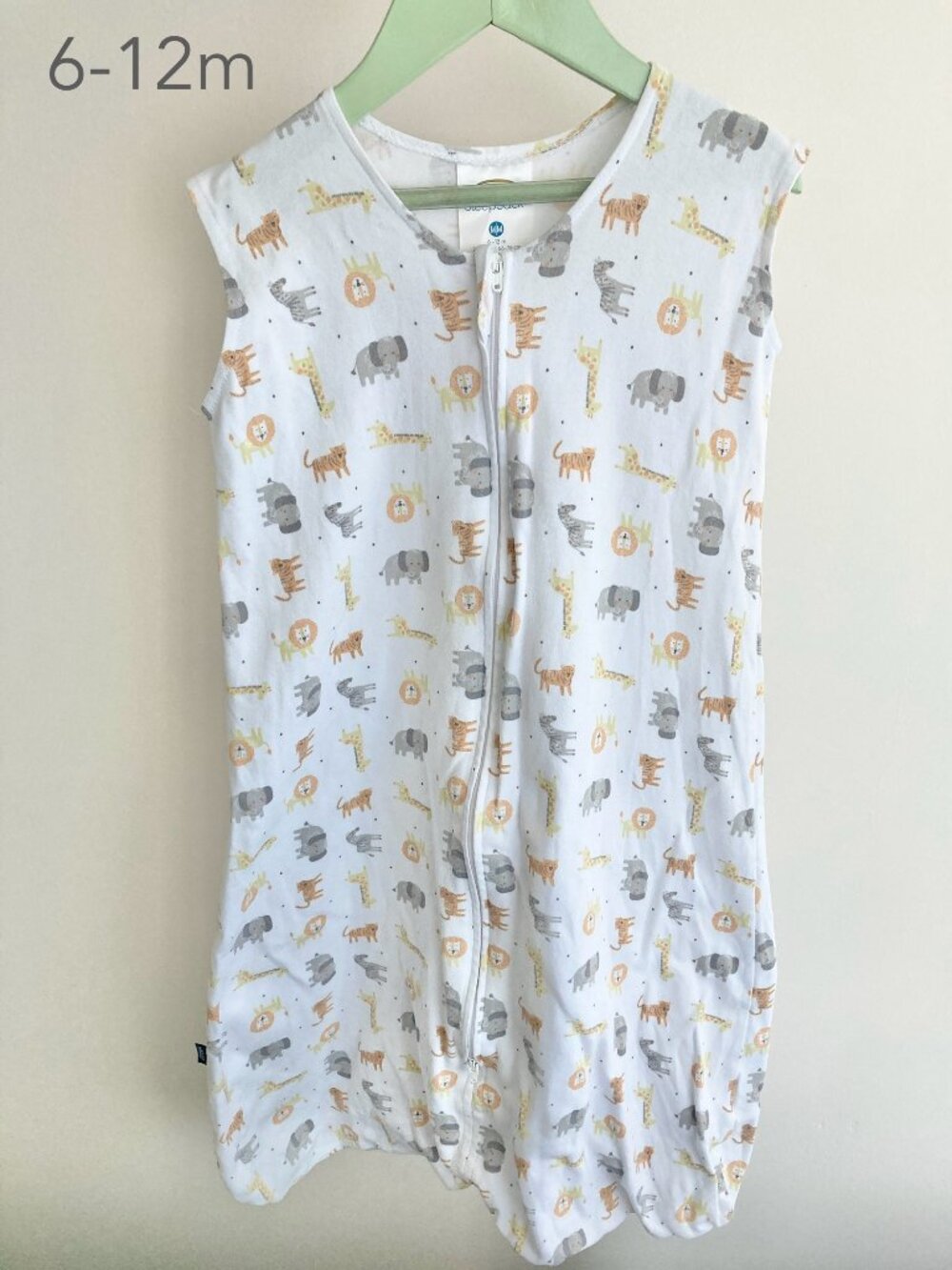 💙2/$25 Halo 6-12 Months Medium Toddler Sleep Sack Thin Summer Hot Weather Lion